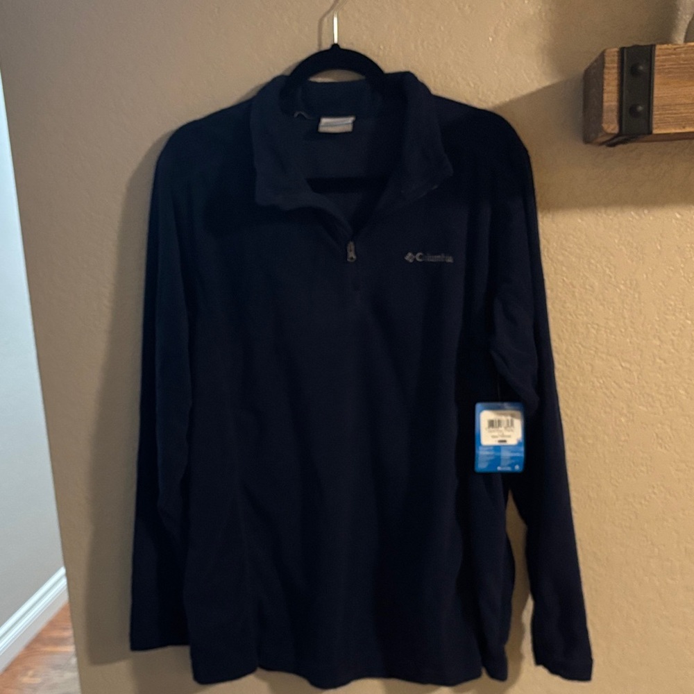 Columbia Dark Blue Half-Zip Pullover